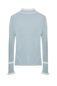 TRENDYOLMİLLA Light BLUE Color Bloklu Knitwear Sweater - Image 7