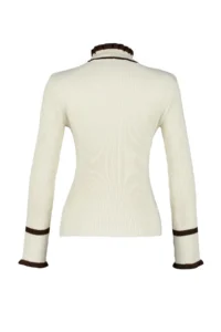 TRENDYOLMİLLA Stone Fitted Color Bloklu Knitwear Sweater - Image 7