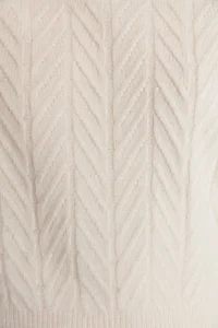 TRENDYOLMİLLA Stone Wide Pattern Soft textured Braided Knitwear Sweater - Image 4