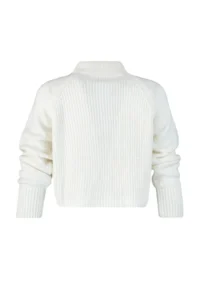 TRENDYOLMİLLA Ecru High Neck Knitwear Sweater - Image 6