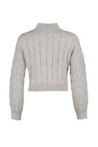 TRENDYOLMİLLA Stone Crop High Neck Knitwear Sweater - Image 6