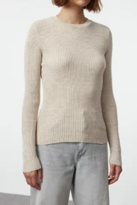 TRENDYOLMİLLA Anthracite-Beige 2 Sets Paket Knitwear Sweater - Image 4