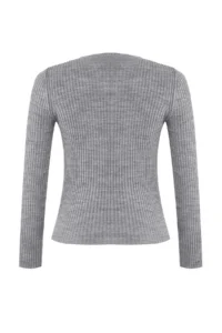 TRENDYOLMİLLA Black-Gray 2 Sets Paket Knitwear Sweater - Image 13