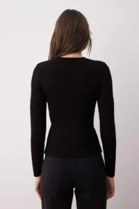 TRENDYOLMİLLA Black-Gray 2 Sets Paket Knitwear Sweater - Image 4