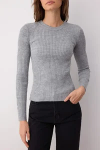 TRENDYOLMİLLA Black-Gray 2 Sets Paket Knitwear Sweater - Image 6