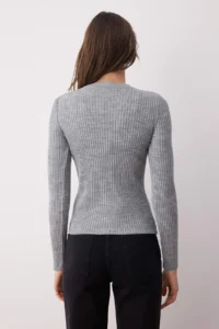 TRENDYOLMİLLA Black-Gray 2 Sets Paket Knitwear Sweater - Image 7