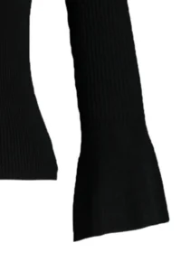 TRENDYOLMİLLA Black Carmen Collar Knitwear Sweater - Image 7