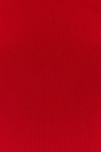TRENDYOLMİLLA Red Fitted Carmen Collar Knitwear Sweater - Image 4