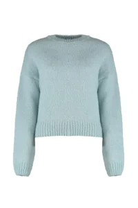 TRENDYOLMİLLA MINT Wide Pattern Soft textured Basic Knitwear Sweater - Image 7