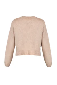 TRENDYOLMİLLA Powder PINK Wide Pattern Soft textured Basic Knitwear Sweater - Image 10