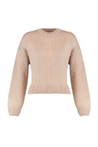 TRENDYOLMİLLA Powder PINK Wide Pattern Soft textured Basic Knitwear Sweater - Image 11