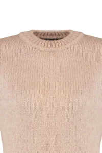 TRENDYOLMİLLA Powder PINK Wide Pattern Soft textured Basic Knitwear Sweater - Image 12