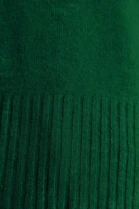 TRENDYOLMİLLA Green Wide Pattern Soft textured Basic Knitwear Sweater - Image 5