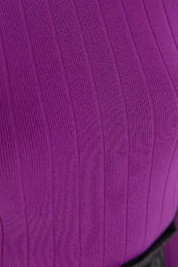 TRENDYOLMİLLA Purple Basic Crew Neck Knitwear Sweater - Image 2