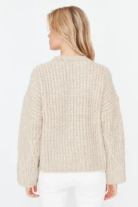 TRENDYOLMİLLA Stone Soft textured Wide Pattern Knitwear Sweater - Image 5