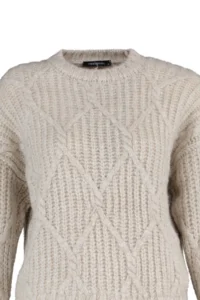 TRENDYOLMİLLA Stone Soft textured Wide Pattern Knitwear Sweater - Image 8