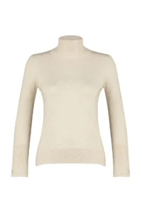 TRENDYOLMİLLA Stone Mercerized Look Premium Thread / Special Thread Basic Knitwear Sweater - Image 6