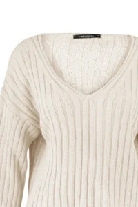 TRENDYOLMİLLA Stone Mercerized Look Woolly Wide Pattern Basic Knitwear Sweater - Image 7