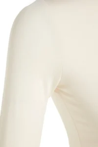 TRENDYOLMİLLA Stone Cotton Flexible Boat Neck Fitted Flexible Knitting Blouse - Image 12