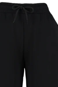 TRENDYOLMİLLA Black Thick Extra Wide Leg High Waist Knitting Sweatpants Pants - Image 7