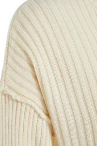 TRENDYOLMİLLA Ecru Super Crop Basic Knitwear Sweater - Image 7