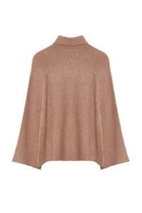TRENDYOLMİLLA Mink Soft textured Turtleneck Wide Pattern Knitwear Sweater - Image 7