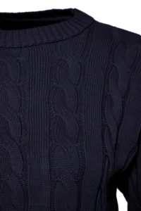 TRENDYOLMİLLA NAVY BLUE Super Crop Hair Knitting Knitwear Sweater - Image 8