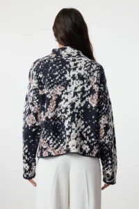 TRENDYOLMİLLA Stone Soft textured Patterned High Neck Knitwear Sweater - Image 5