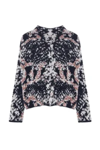 TRENDYOLMİLLA Stone Soft textured Patterned High Neck Knitwear Sweater - Image 6