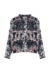TRENDYOLMİLLA Stone Soft textured Patterned High Neck Knitwear Sweater - Image 7