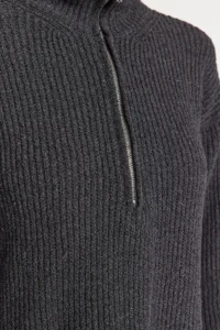 TRENDYOLMİLLA More Sustainable Anthracite Knitwear Sweater - Image 5
