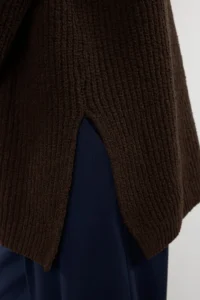 TRENDYOLMİLLA More Sustainable Brown Knitwear Sweater - Image 4