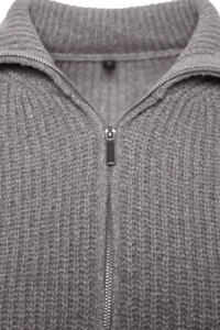 TRENDYOLMİLLA More Sustainable Gray Knitwear Sweater - Image 5