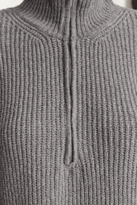 TRENDYOLMİLLA More Sustainable Gray Knitwear Sweater - Image 7