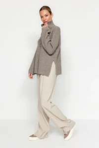 TRENDYOLMİLLA More Sustainable Mink Knitwear Sweater - Image 4