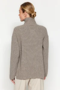 TRENDYOLMİLLA More Sustainable Mink Knitwear Sweater - Image 8