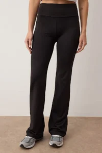 TRENDYOLMİLLA Black Knitting Sweatpants - Image 3