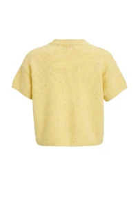 TRENDYOLMİLLA Yellow Wide Pattern Soft textured Knitwear Sweater - Image 7