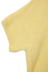 TRENDYOLMİLLA Yellow Wide Pattern Soft textured Knitwear Sweater - Image 8