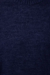 TRENDYOLMİLLA NAVY BLUE Wide Pattern Soft textured Knitwear Sweater - Image 6