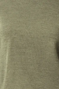 TRENDYOLMİLLA More Sustainable Khaki Basic Knitwear Sweater - Image 4
