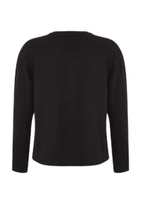 TRENDYOLMİLLA Black-Black 2 Sets Paket 100% single jersey Oversized/Wide Cut Knitting T-Shirt - Image 10
