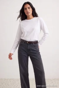 TRENDYOLMİLLA WHITE-WHITE 2 Sets Paket 100% single jersey Oversized/Wide Cut Knitting T-Shirt - Image 6