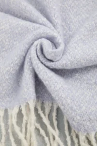 TRENDYOLMİLLA Gray Soft textured Women Scarf - Image 2