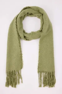 TRENDYOLMİLLA Green Soft textured Women Scarf