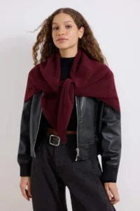 TRENDYOLMİLLA Burgundy Women Shawl