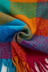 TRENDYOLMİLLA Multicolored Knitting Women Scarf - Image 2