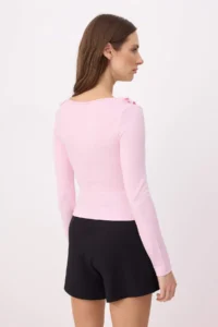 TRENDYOLMİLLA PINK Blouse - Image 4
