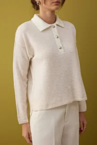 TRENDYOLMİLLA Stone Soft textured Wide Pattern Knitwear Sweater - Image 3