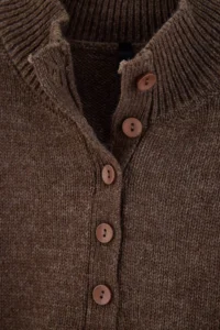 TRENDYOLMİLLA Wardrobe Essentials Brown Soft textured Knitwear Sweater - Image 2